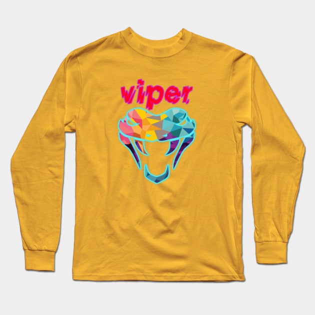 viper Long Sleeve T-Shirt by focusLBdesigns